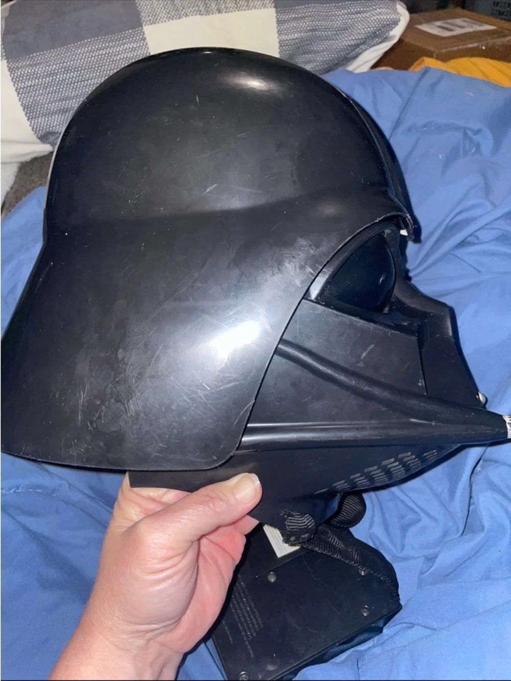 Star Wars Darth Vader Voice Changer Mask/Helmet - Black